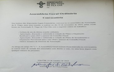 Assembleia-Geral Ordinária - Convocatória